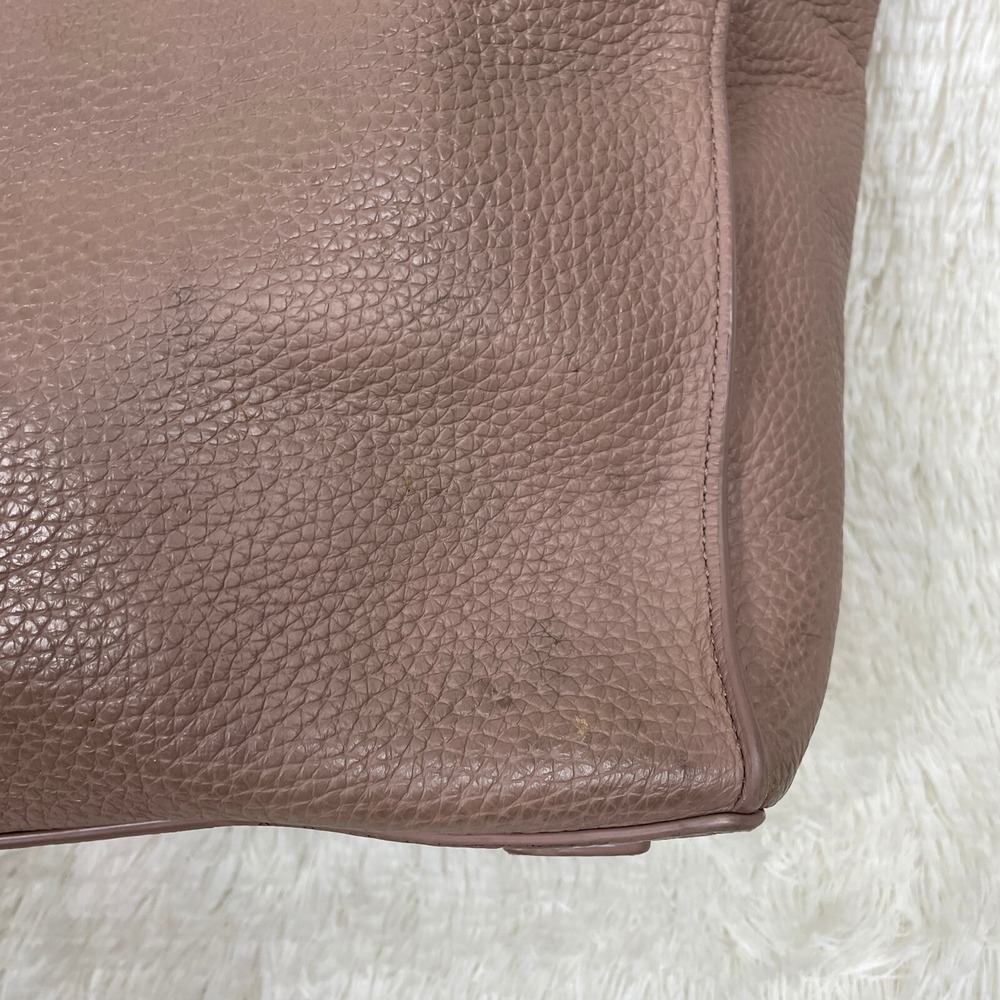 All Saints Leather Kita‎ Crossbody Bag Purse Beige Taupe - Picture 4 of 16
